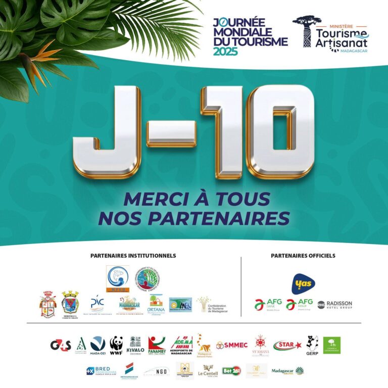 MORONDAVA( 27 et 28 septembre): CÉLÉBRONS ENSEMBLE LA JOURNÉE MONDIALE DU TOURISME 2025