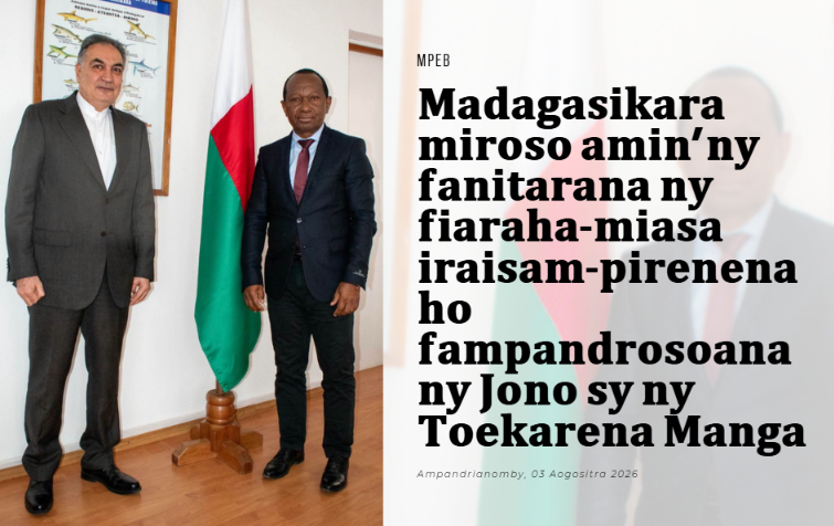 𝐌𝐚𝐝𝐚𝐠𝐚𝐬𝐢𝐤𝐚𝐫𝐚 𝐦𝐢𝐫𝐨𝐬𝐨 𝐚𝐦𝐢𝐧’𝐧𝐲 𝐟𝐚𝐧𝐢𝐭𝐚𝐫𝐚𝐧𝐚 𝐧𝐲 𝐟𝐢𝐚𝐫𝐚𝐡𝐚-𝐦𝐢𝐚𝐬𝐚 𝐢𝐫𝐚𝐢𝐬𝐚𝐦-𝐩𝐢𝐫𝐞𝐧𝐞𝐧𝐚 𝐡𝐨 𝐟𝐚𝐦𝐩𝐚𝐧𝐝𝐫𝐨𝐬𝐨𝐚𝐧𝐚 𝐧𝐲 𝐉𝐨𝐧𝐨 𝐬𝐲 𝐧𝐲 𝐓𝐨𝐞𝐤𝐚𝐫𝐞𝐧𝐚 𝐌𝐚𝐧𝐠𝐚